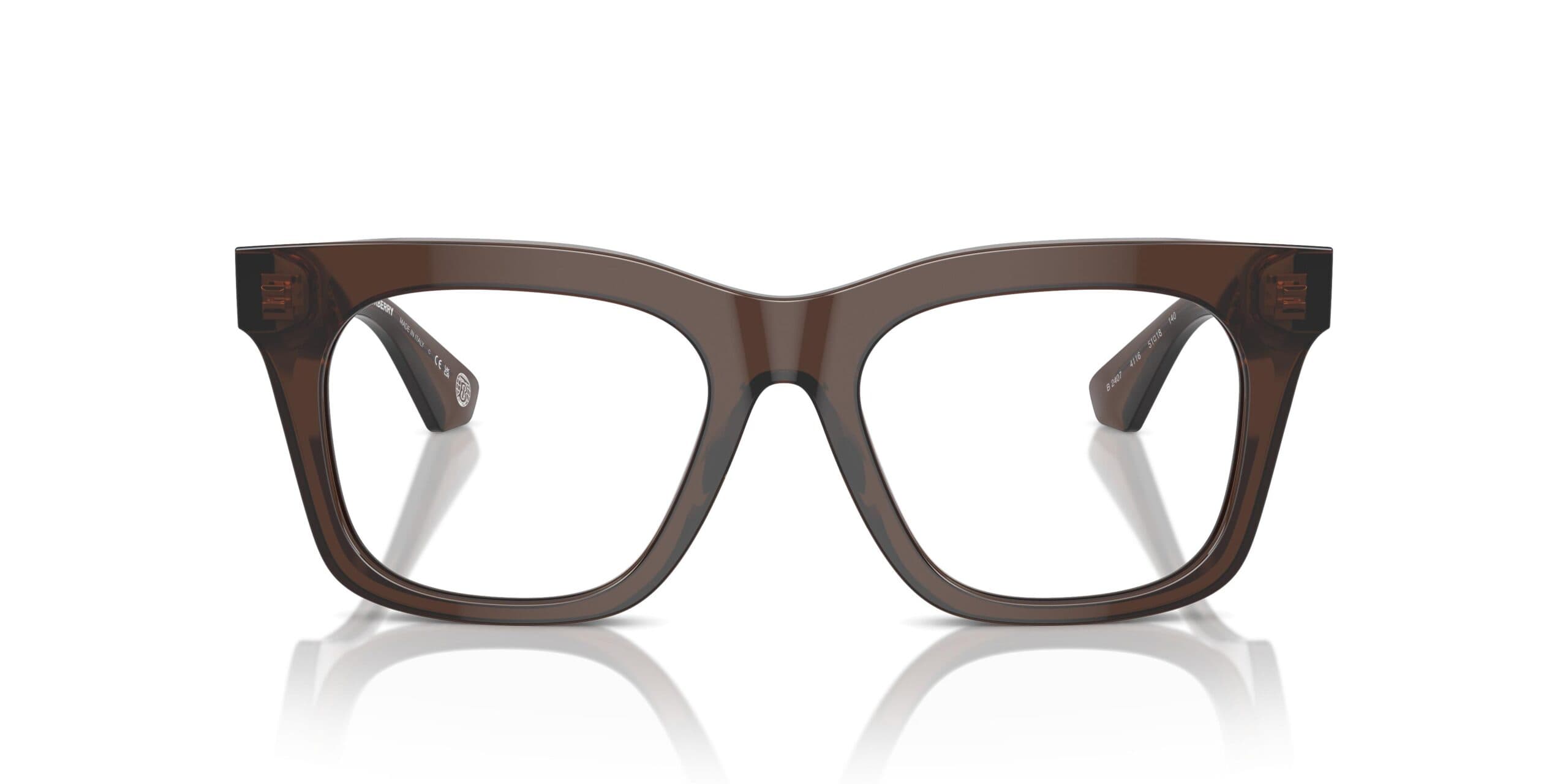 Burberry 0BE2407 4116 Eyeglasses Brown 51mm Women 4