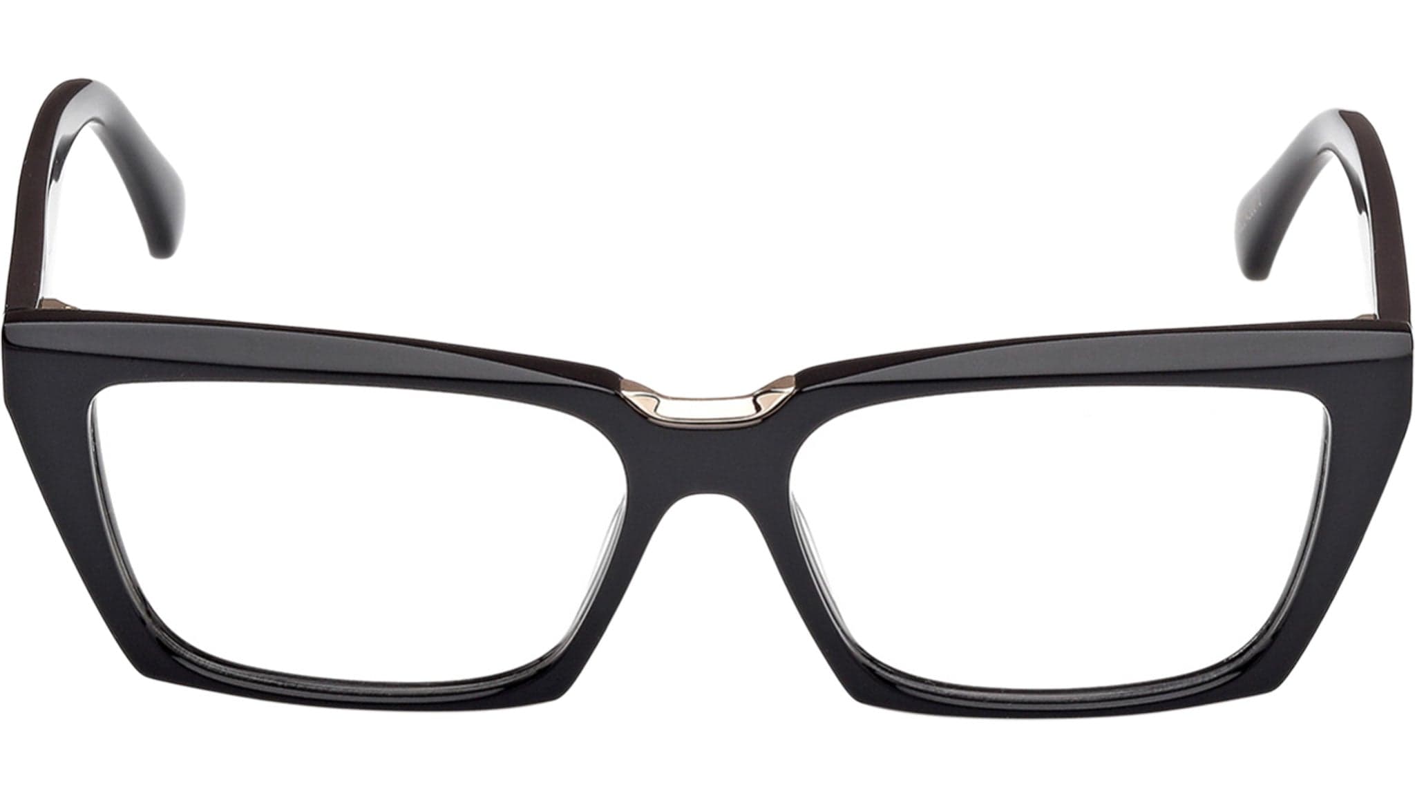 Max Mara MM5180 001 Eyeglasses Shiny Black 53mm 2