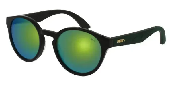 Puma PU0103S 005 Sunglasses Black 49mm Men