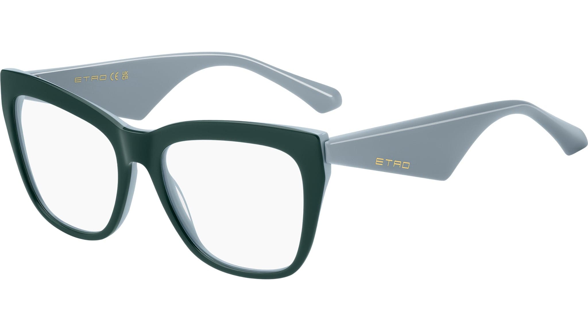 Etro 0048 03UK 00 Eyeglasses Green Blue 54mm Women