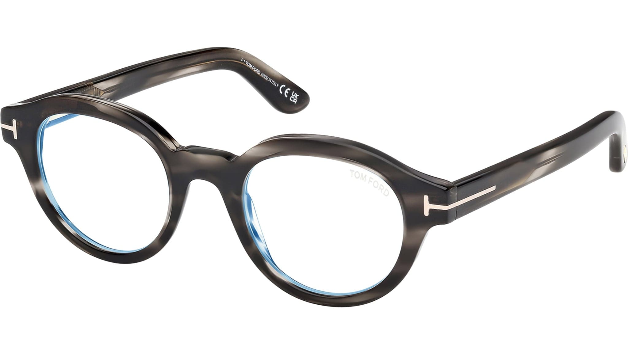 Tom Ford FT6037-B 056 Eyeglasses Havana 49mm