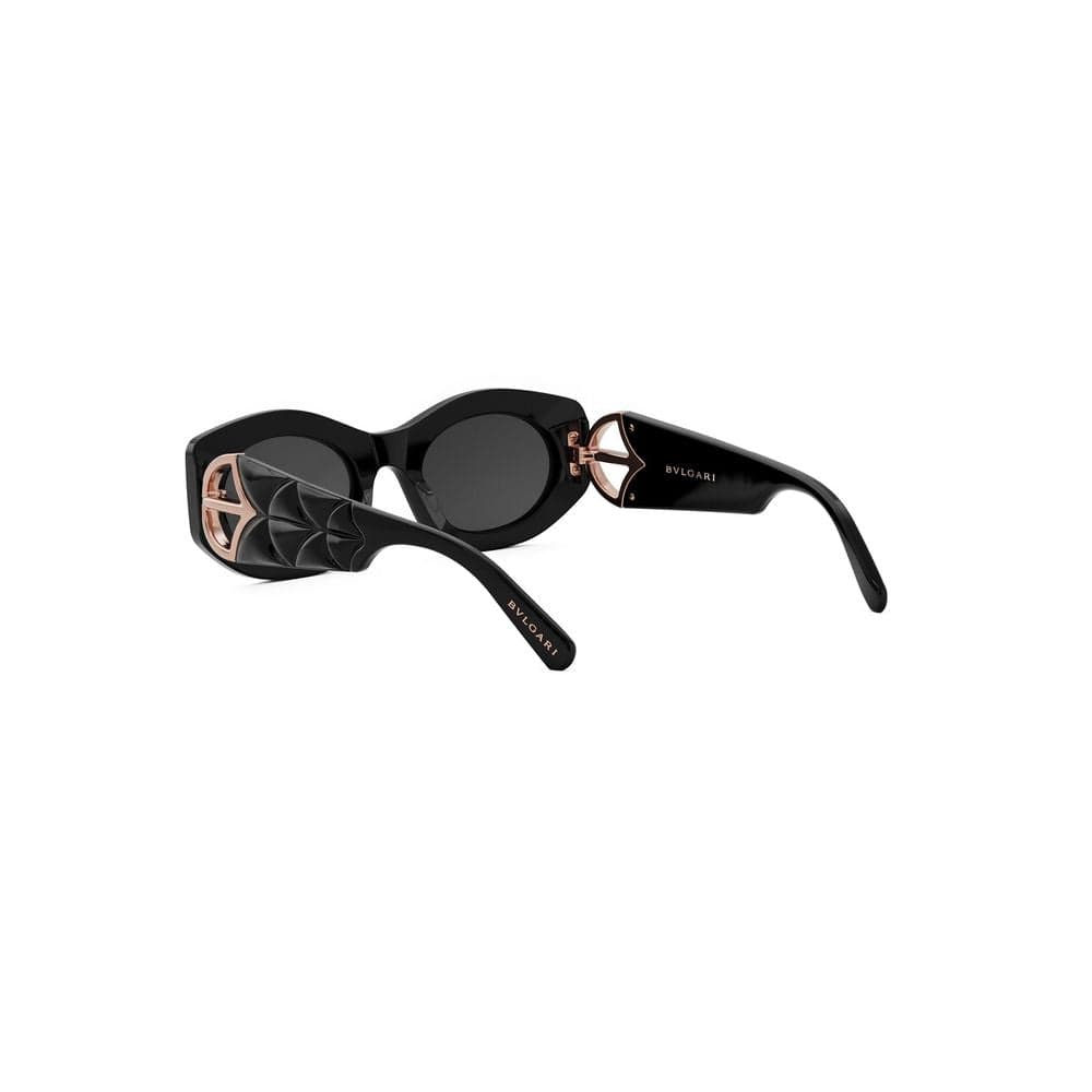 Bvlgari BV40049I CALLA 01A Sunglasses Shiny Black 51mm 4