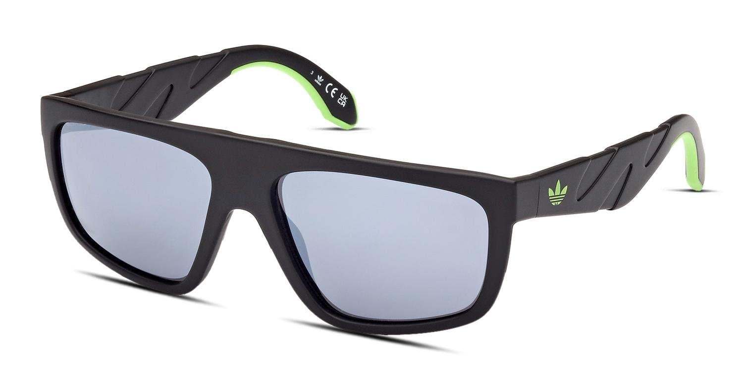 Adidas OR0093 02C Sunglasses Matte Black 57mm Unisex