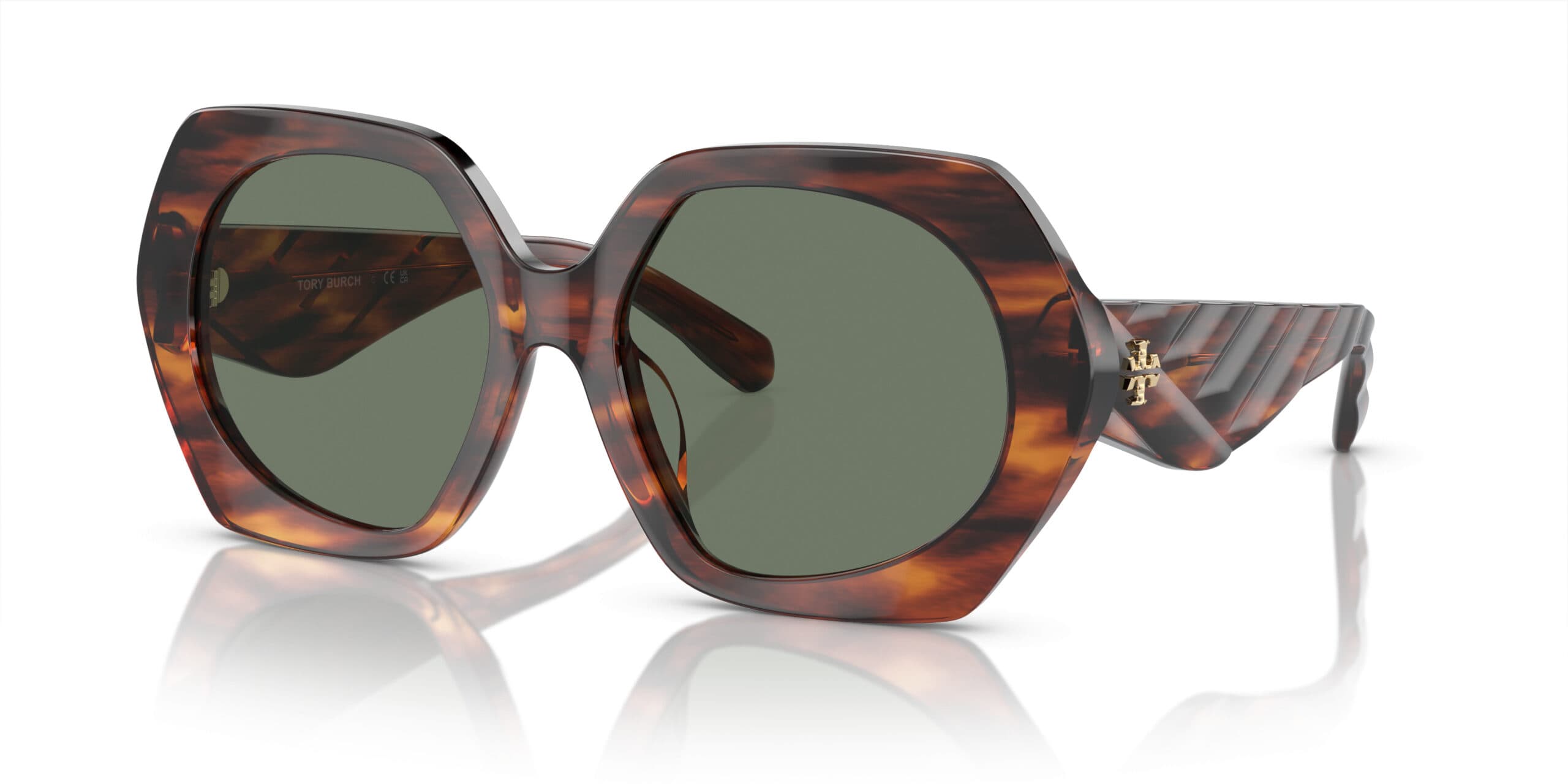 Tory Burch TY7195U 1955/3H Sunglasses Brown 145mm Women