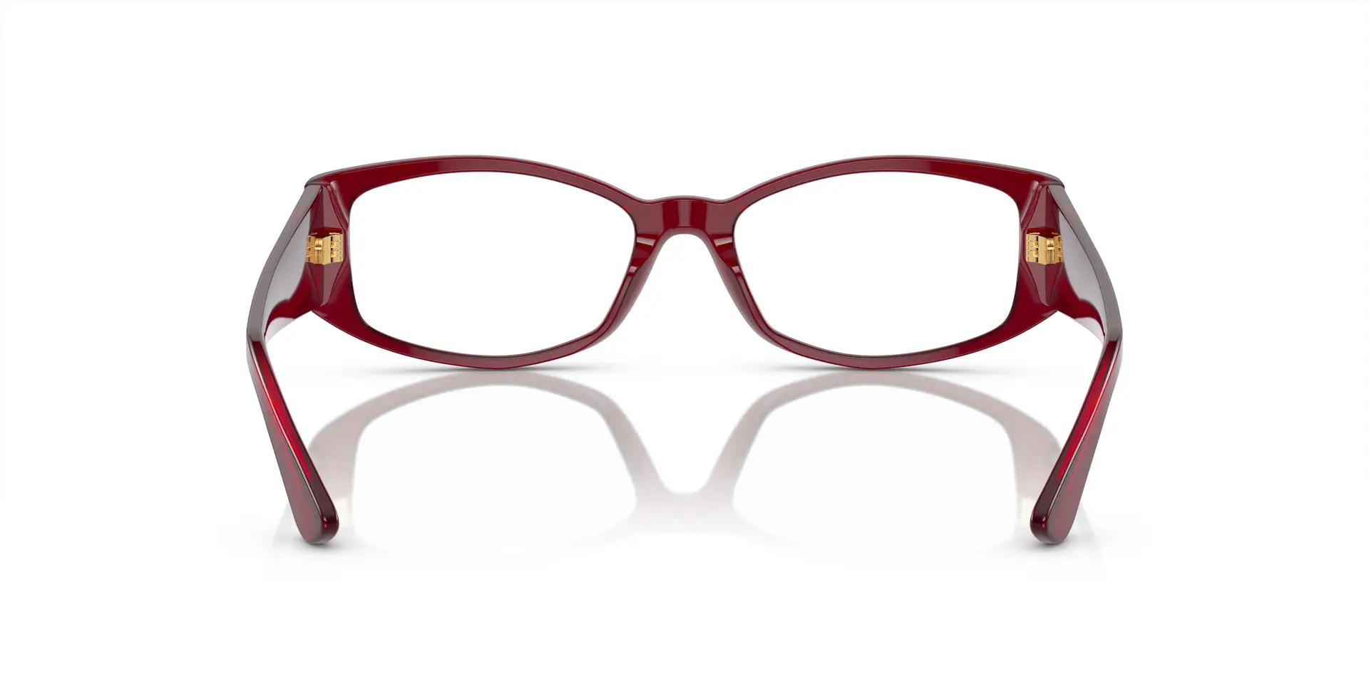 Versace MOD.3343 5430 Eyeglasses Red 54mm Unisex 3
