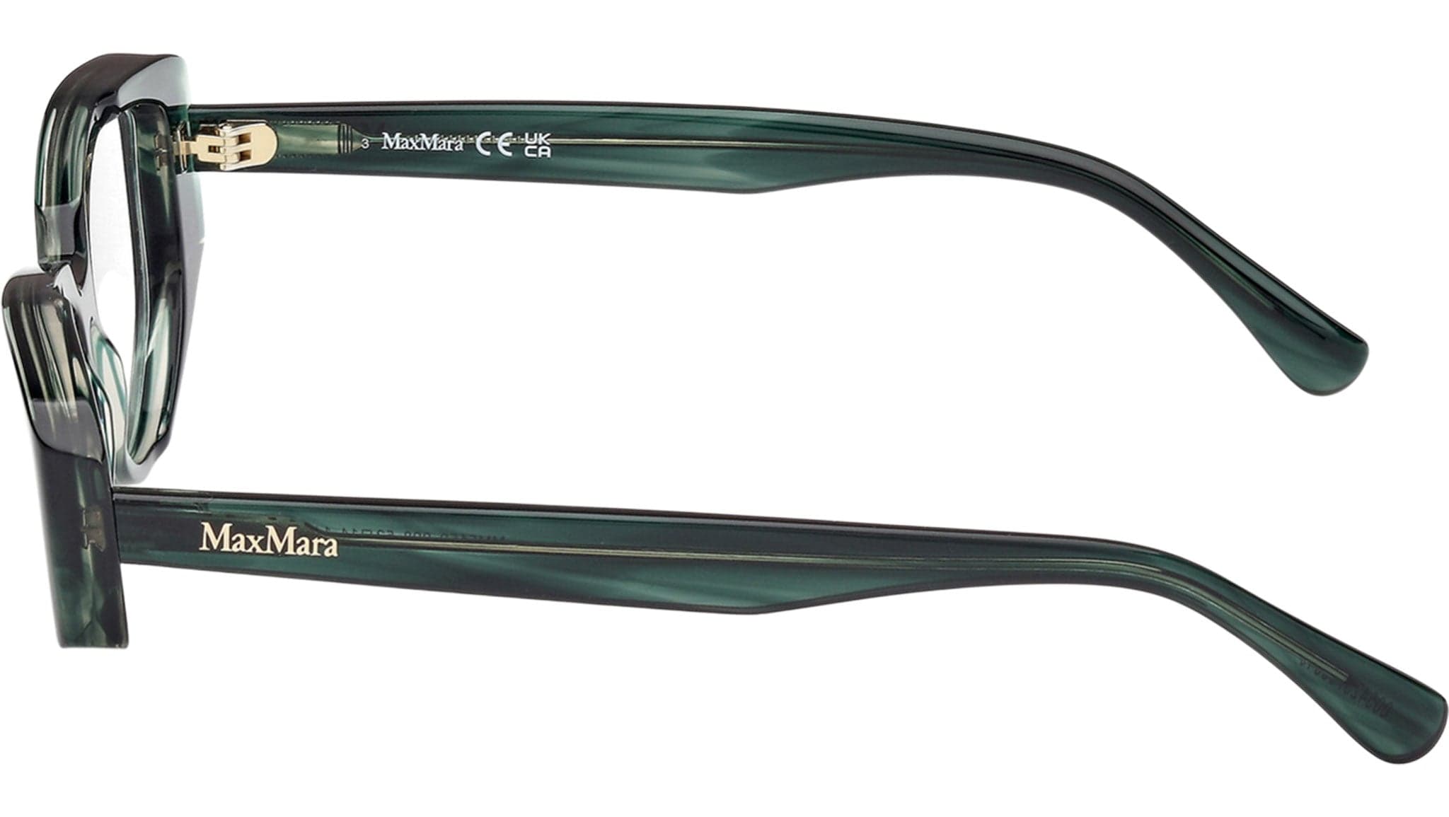 Max Mara MM5159 098 Eyeglasses Dark Green 52mm 3