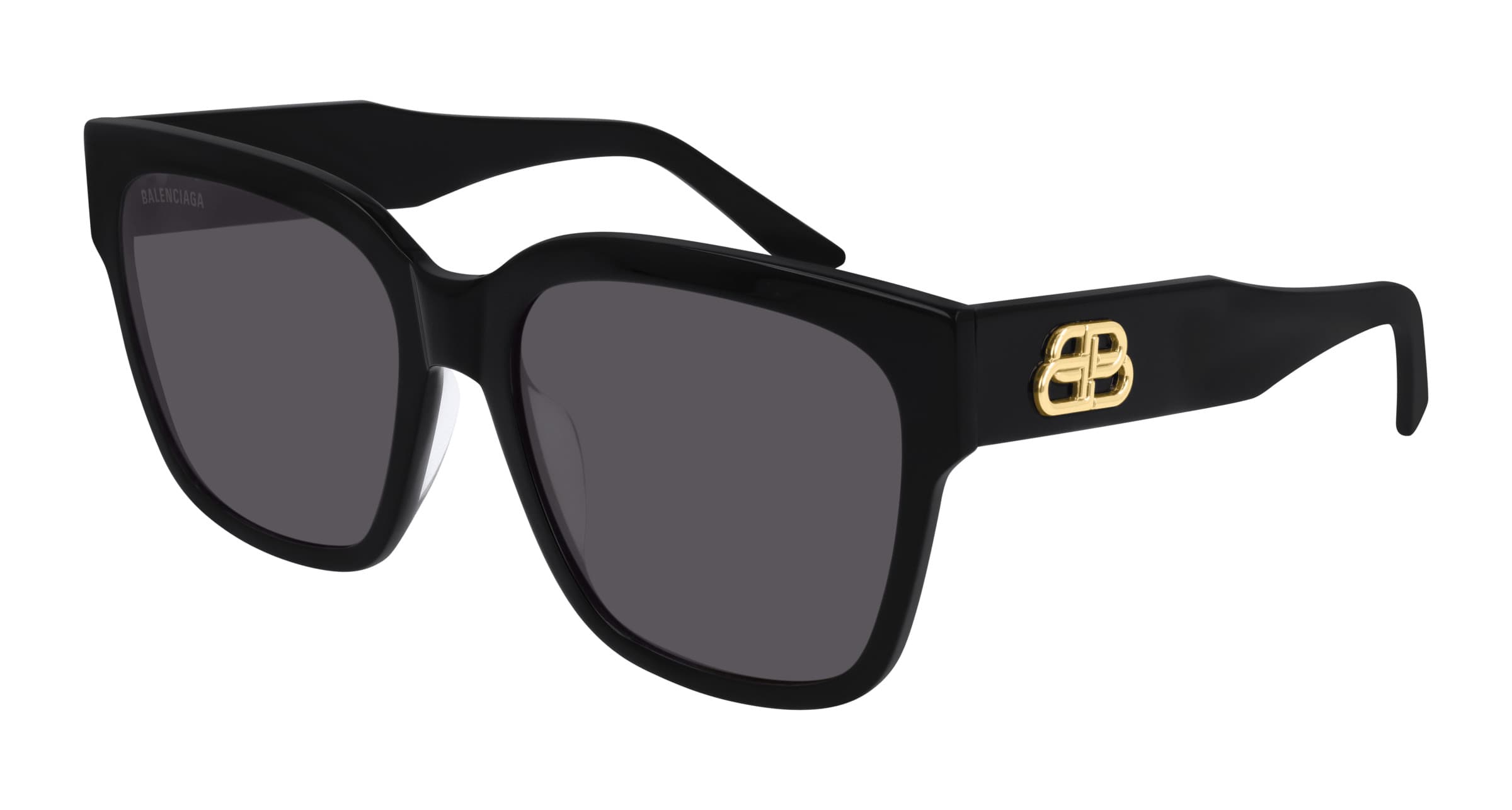Balenciaga BB0056S 001 Sunglasses Black 55mm Women