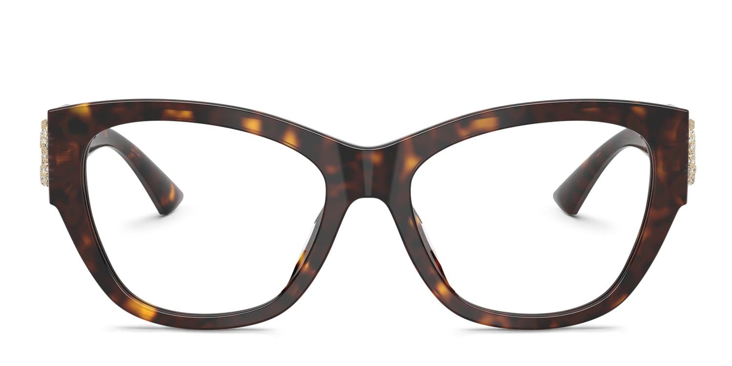 Jimmy Choo 0JC3033BU 5002 Eyeglasses Havana 54mm Women 2