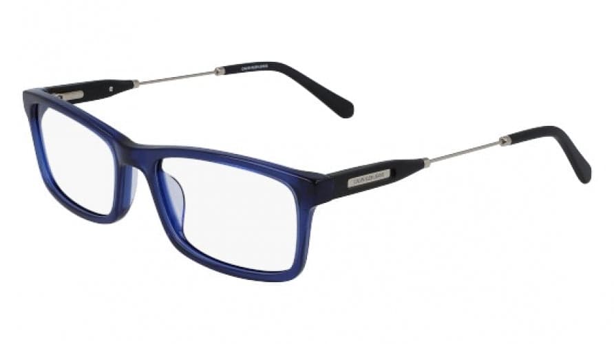 Calvin Klein Jeans CKJ20809 401 Eyeglasses Crystal Dark Blue 55mm