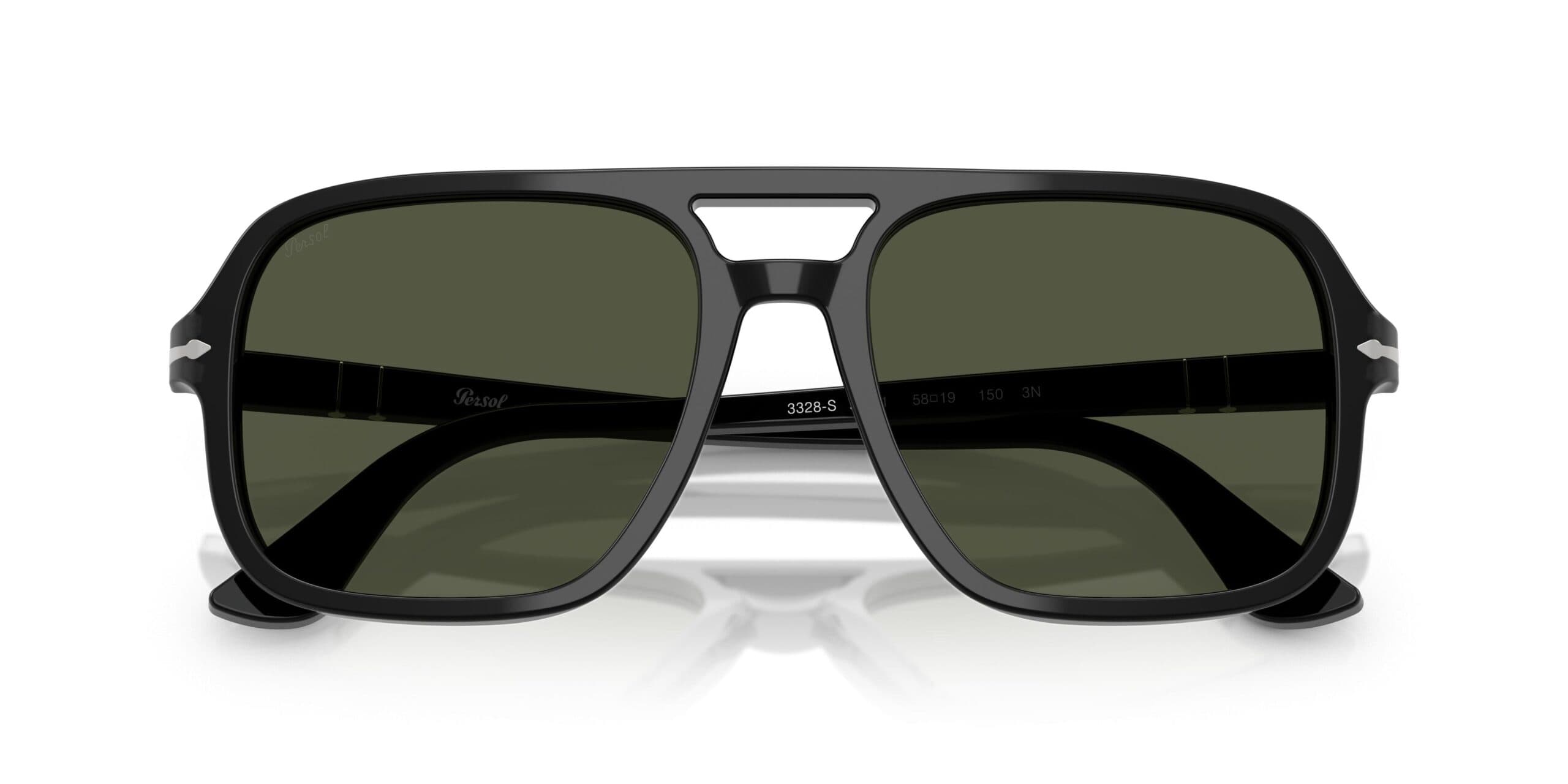 Persol PO3328S 95/31 Sunglasses Black 55mm Men 6