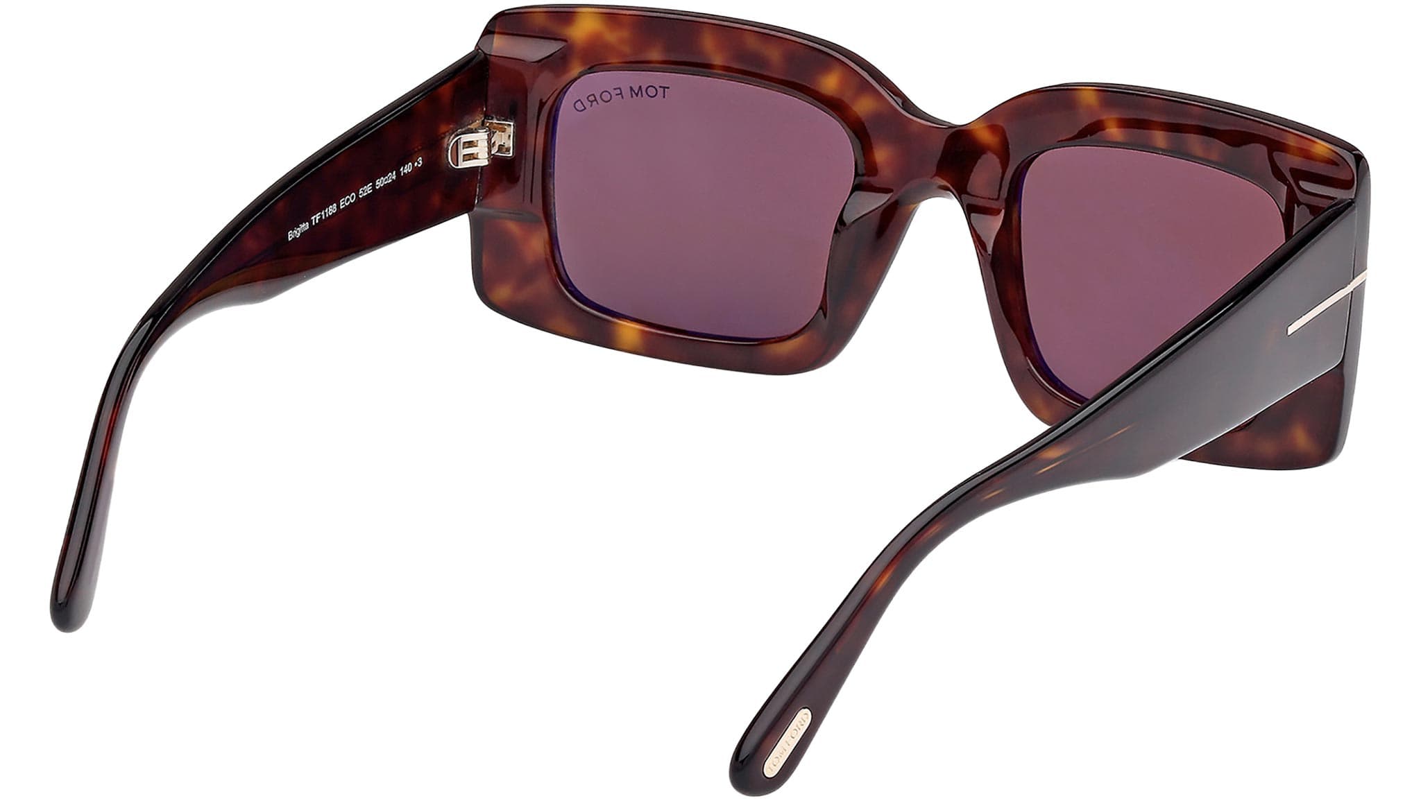 Tom Ford FT1188 52E Sunglasses Dark Havana 50mm Women 5