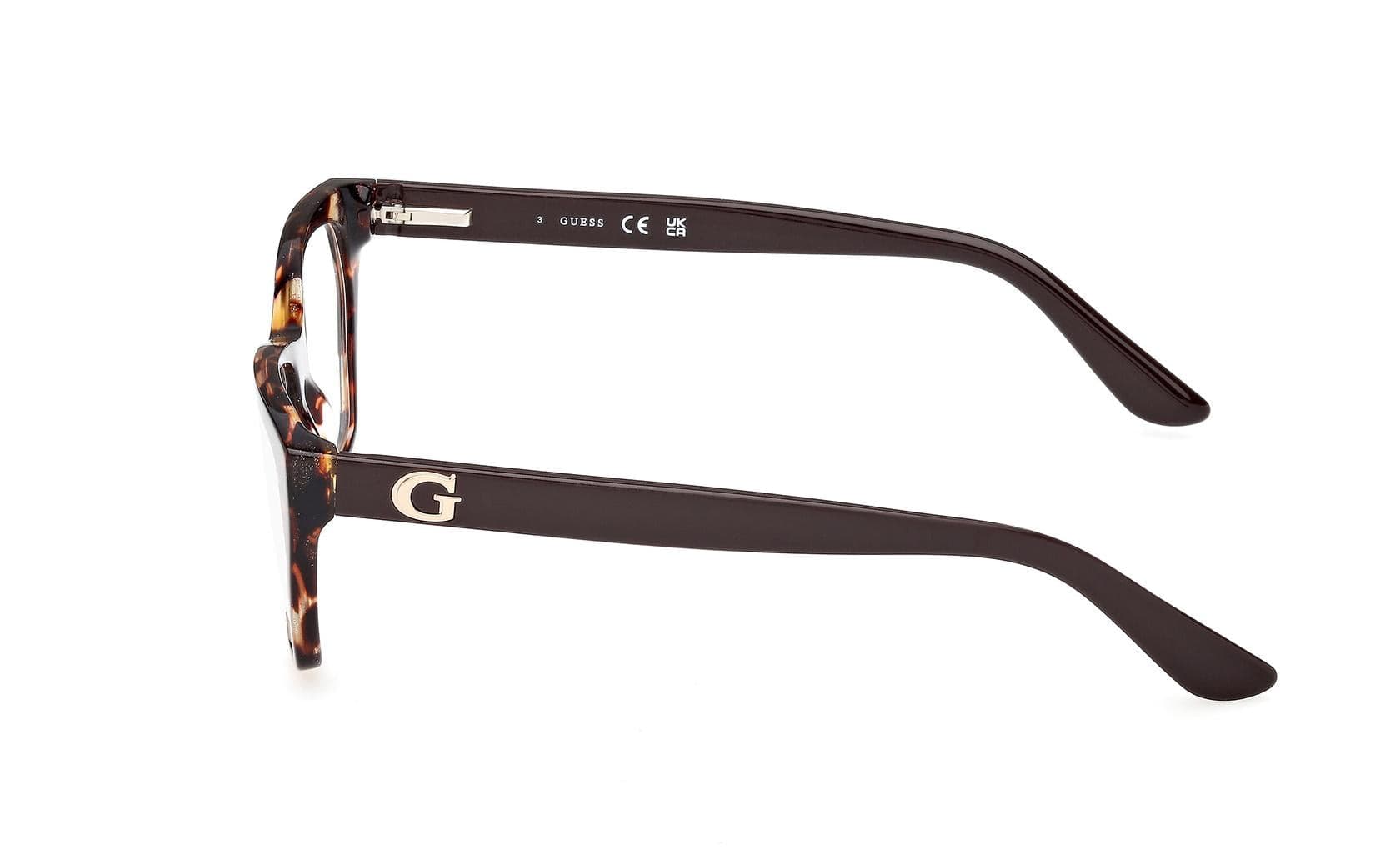 Guess GU50234 52 Eyeglasses Dark Havana 3