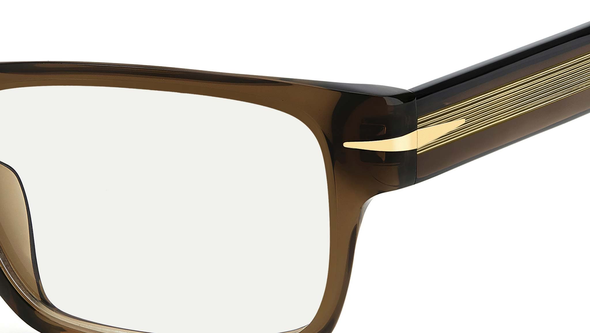 David Beckham DB 1170/F 009Q 00 Eyeglasses Brown 53mm Men 3