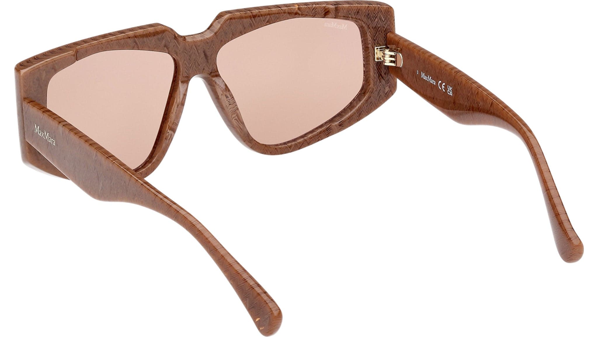 Max Mara MM0125 56E Sunglasses Havana 58mm Women 4