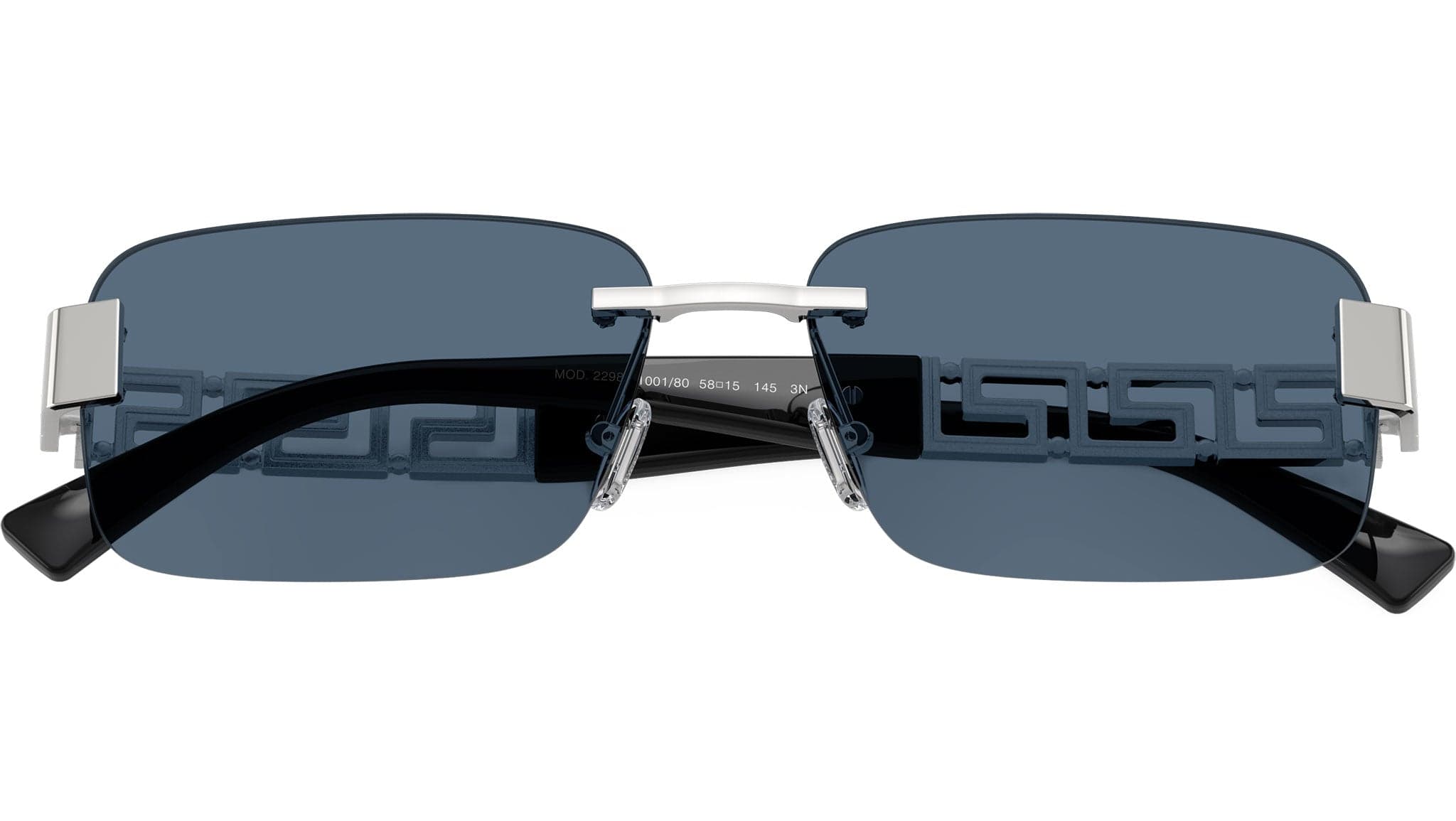 Versace 0VE2298 100180 Sunglasses Silver 58mm Men 5