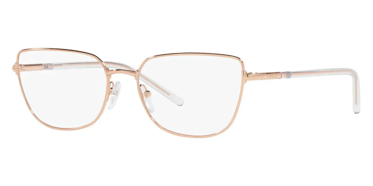 Prada PR59 SVF1O1 Eyeglasses Pink Gold 53mm Women