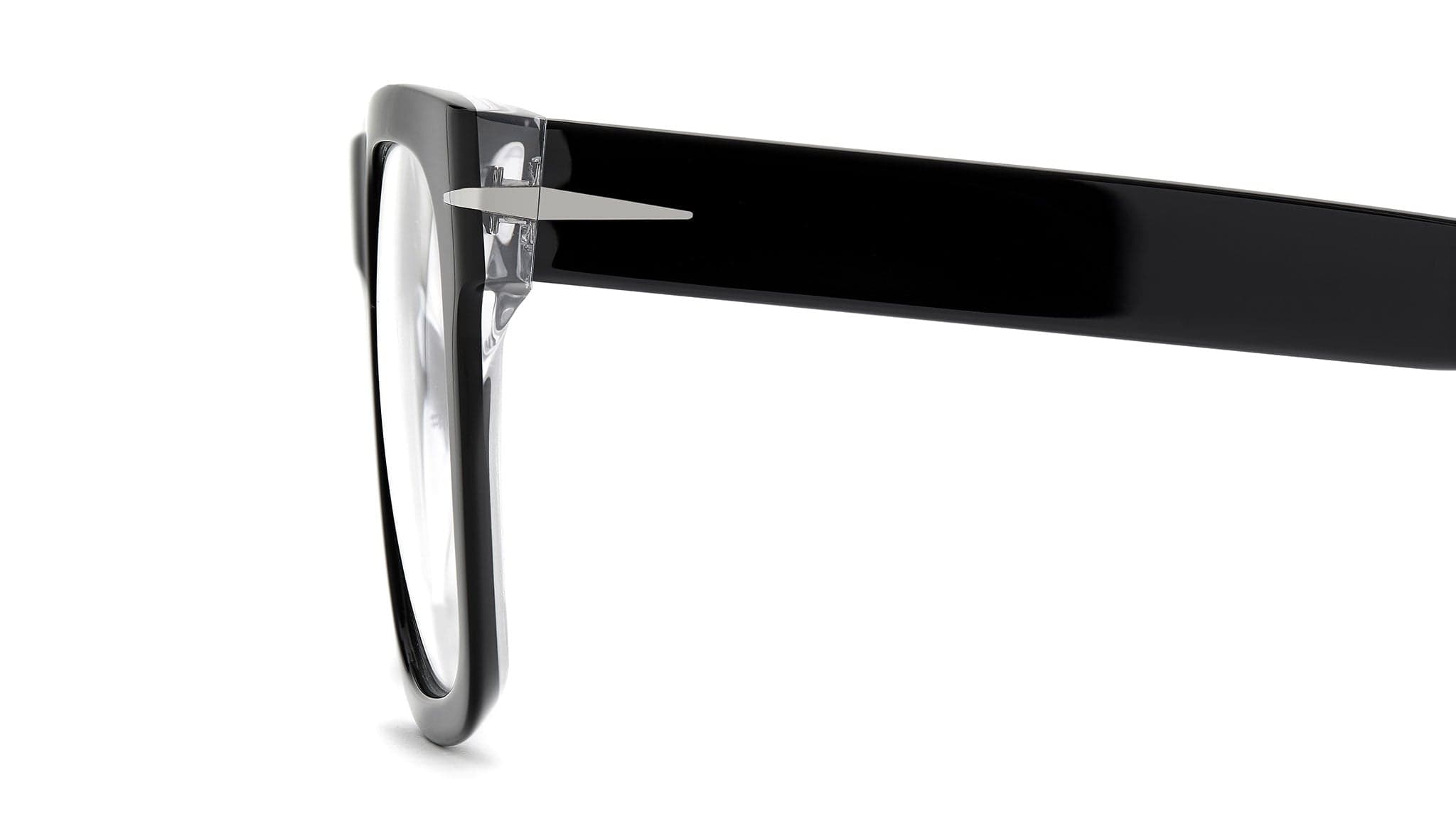 David Beckham DB 7020/FLAT 07C5 00 Eyeglasses Black On Clear 51mm Men 3