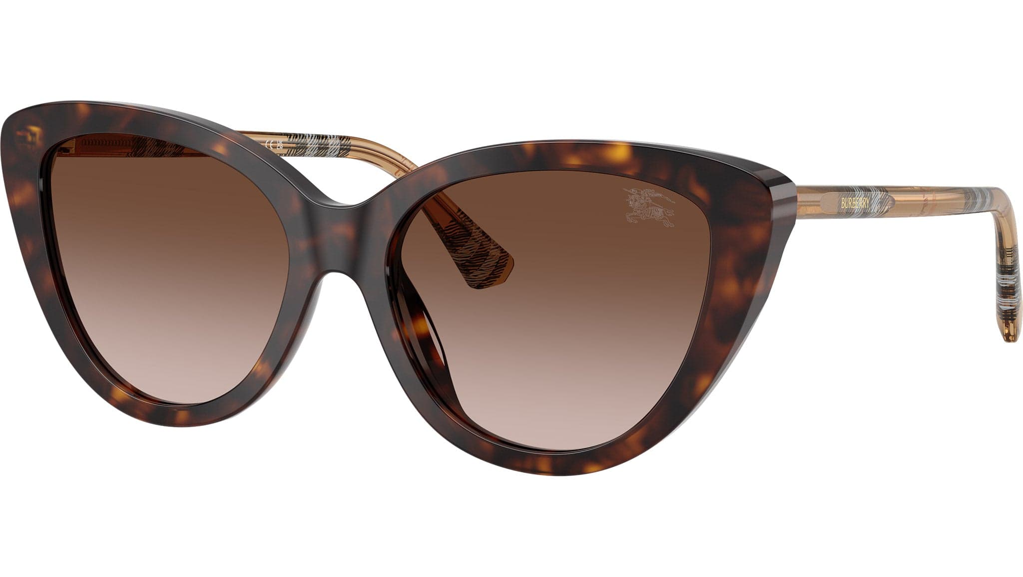 Burberry 0BE4457 42161355 Sunglasses Dark Havana 55mm