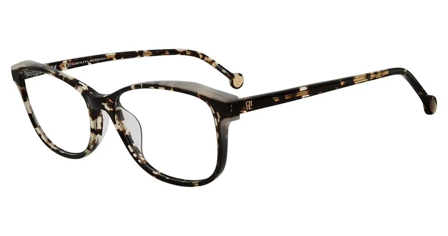 Carolina Herrera VHE776K 0780 Eyeglasses Tortoiseshell 53mm Women