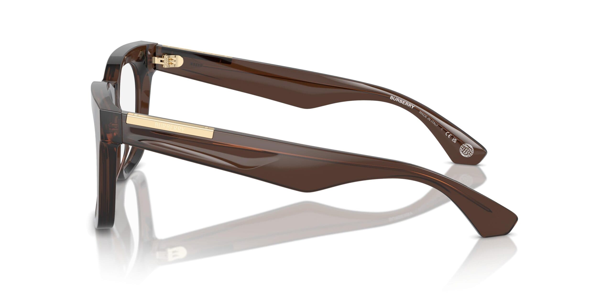 Burberry 0BE2407 4116 Eyeglasses Brown 51mm Women 2