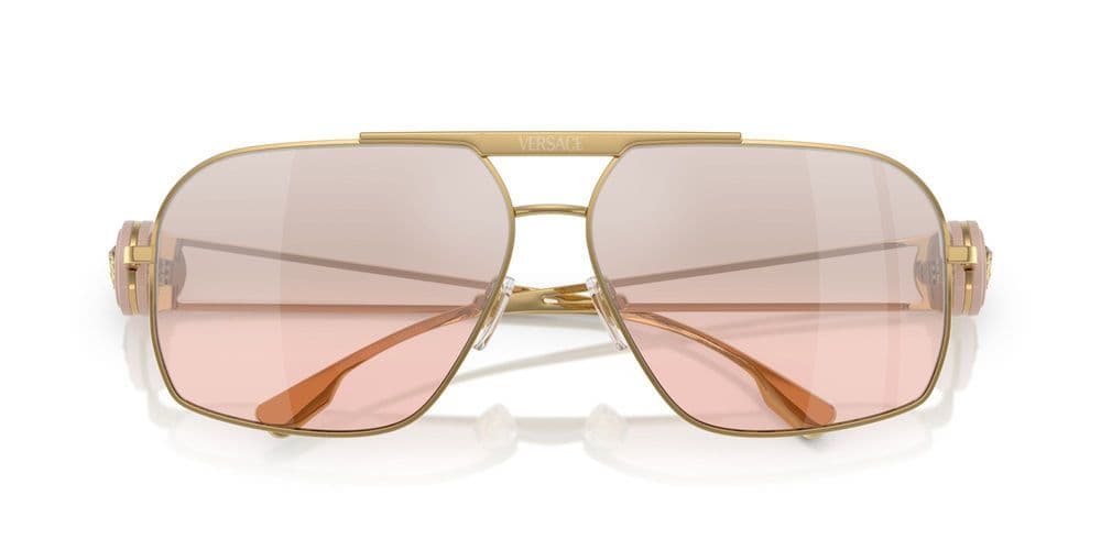 Versace 0VE2269 10027E Sunglasses Gold 62mm Men 5