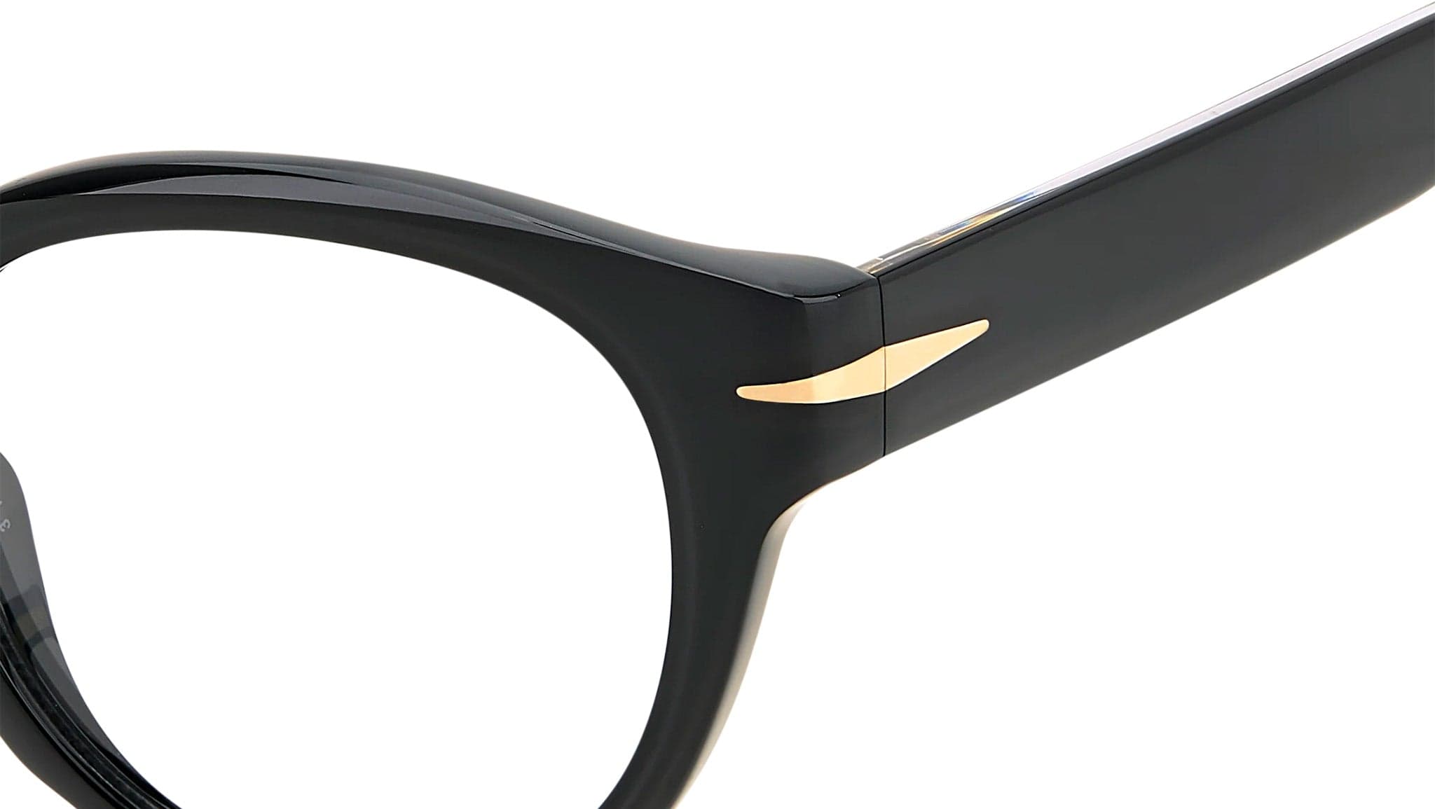 David Beckham DB 7114 0807 00 Eyeglasses Black 48mm 4
