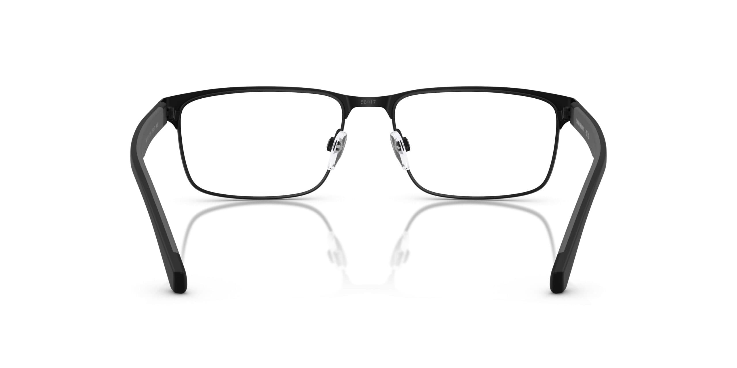 Emporio Armani 0EA1105 3014 Eyeglasses Matte Black 56mm Men 3