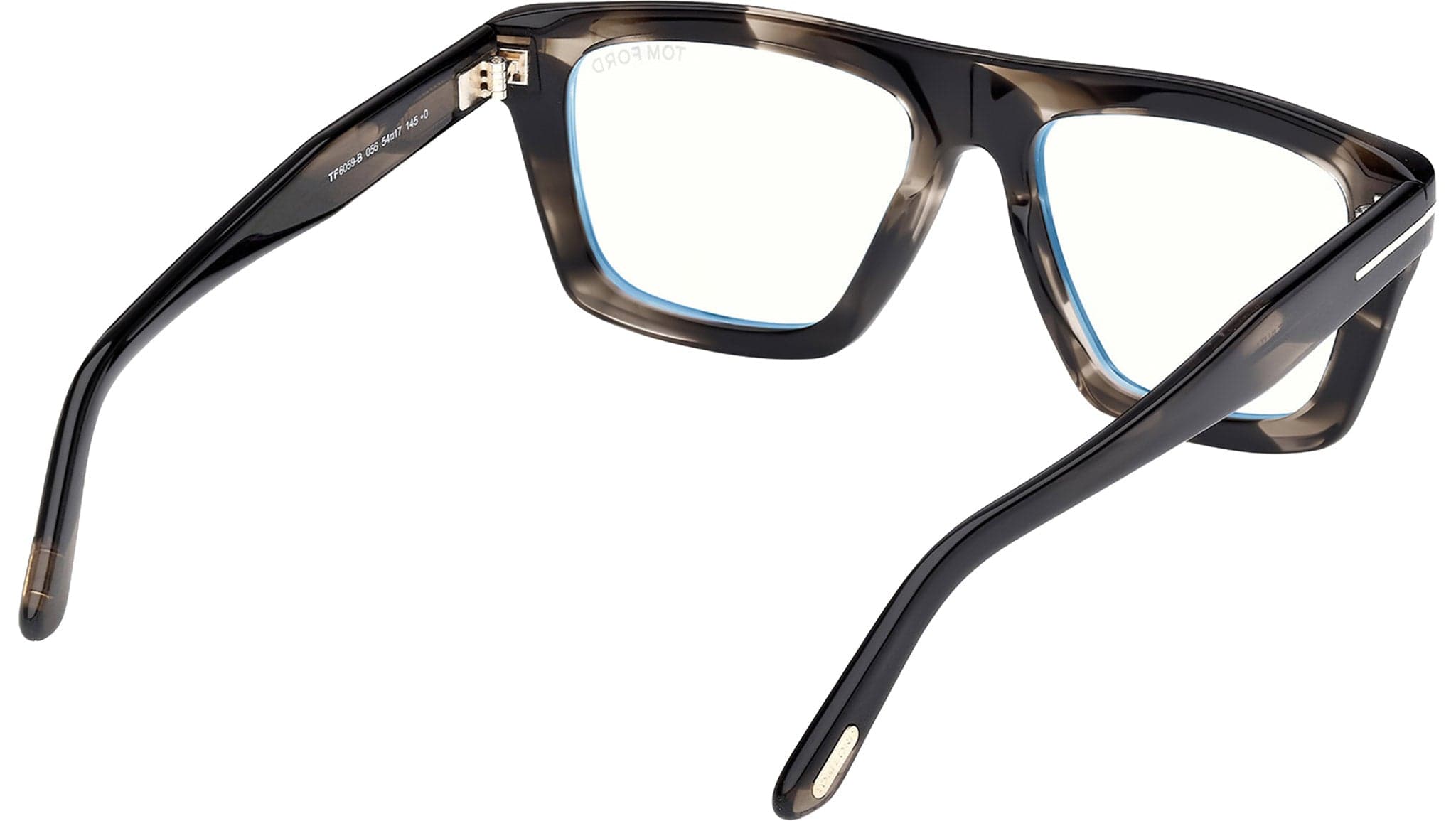 Tom Ford FT6059-B 056 Eyeglasses Havana 54mm Unisex 5