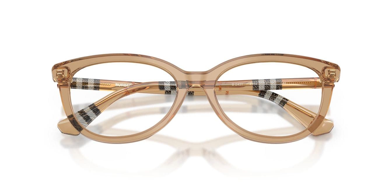 Burberry 0BE2431 4164 Eyeglasses Beige 54mm Women 5