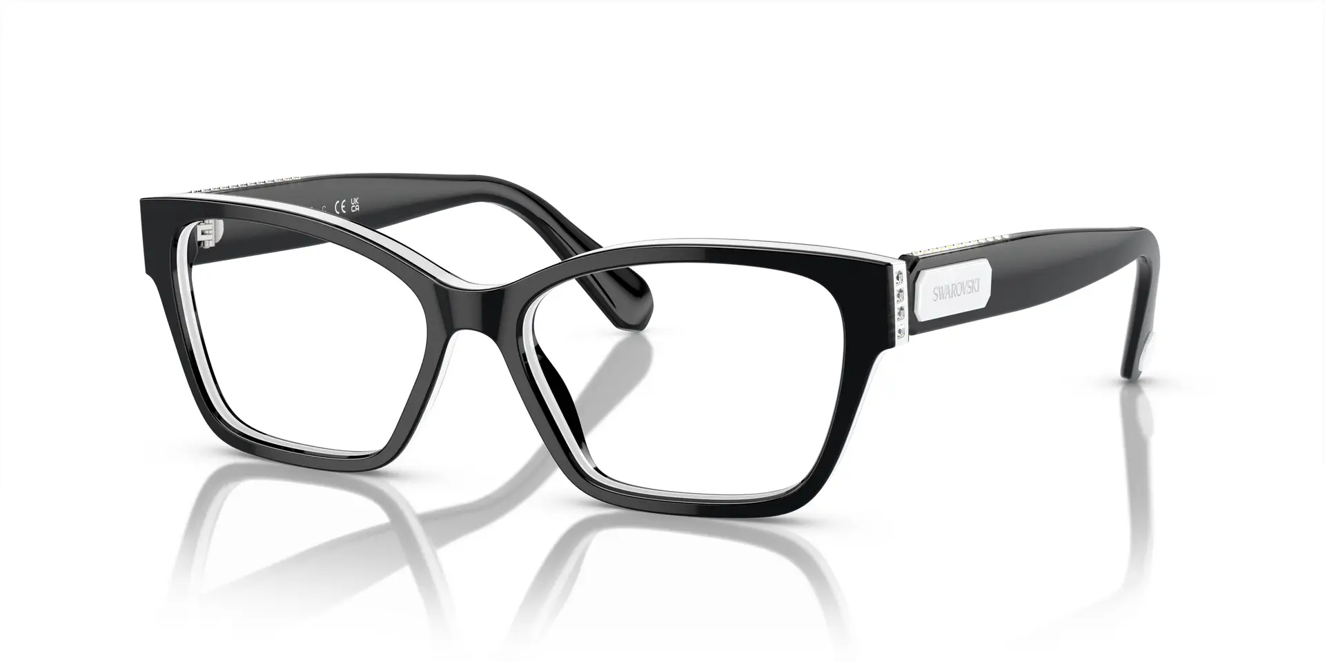 Swarovski SK2013 1015 Eyeglasses Black 54mm Women