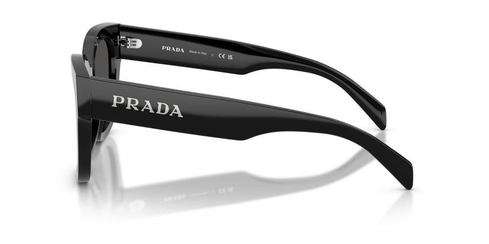 Prada PR C04S 16K08Z Sunglasses Black 52mm Women 3