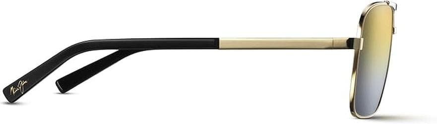 Maui Jim Compass MJ714 37UTD Sunglasses Gold 59.5mm Men 3
