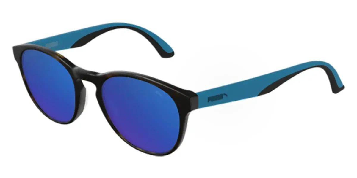 Puma PU0105S 007 007 Sunglasses Havana 50mm Unisex