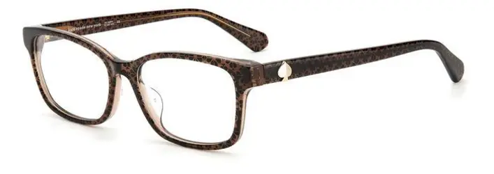 Kate Spade KARIANE/F 0305 Eyeglasses Brown Pattern 53mm Women
