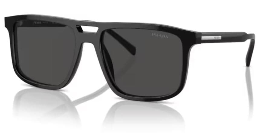 Prada SPRA22F 16K08Z Sunglasses Black 58mm Men