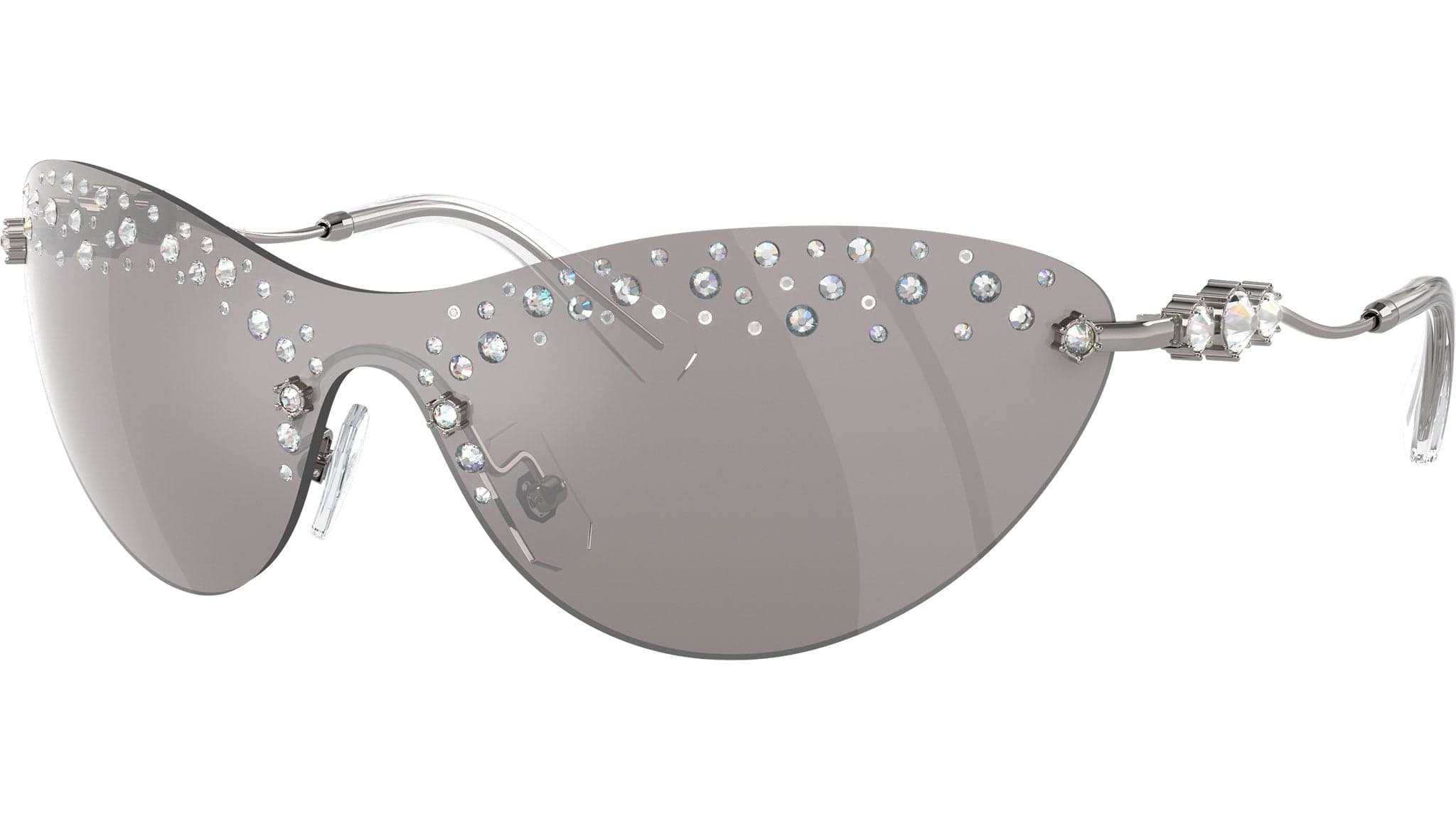 Swarovski SK7023 40096G Sunglasses Silver 125mm Women