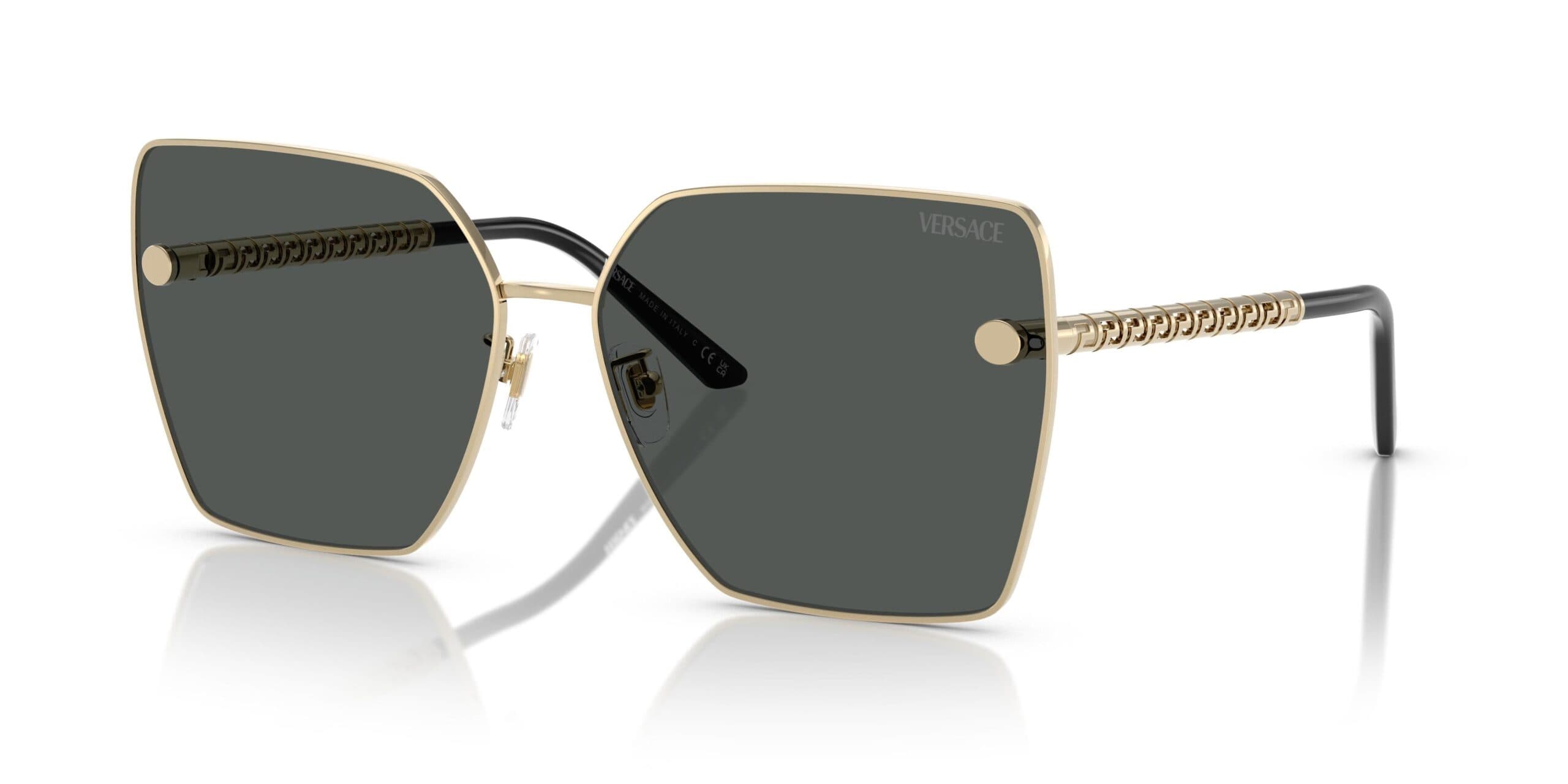 Versace 0VE2270D 125287 Sunglasses Gold 63mm