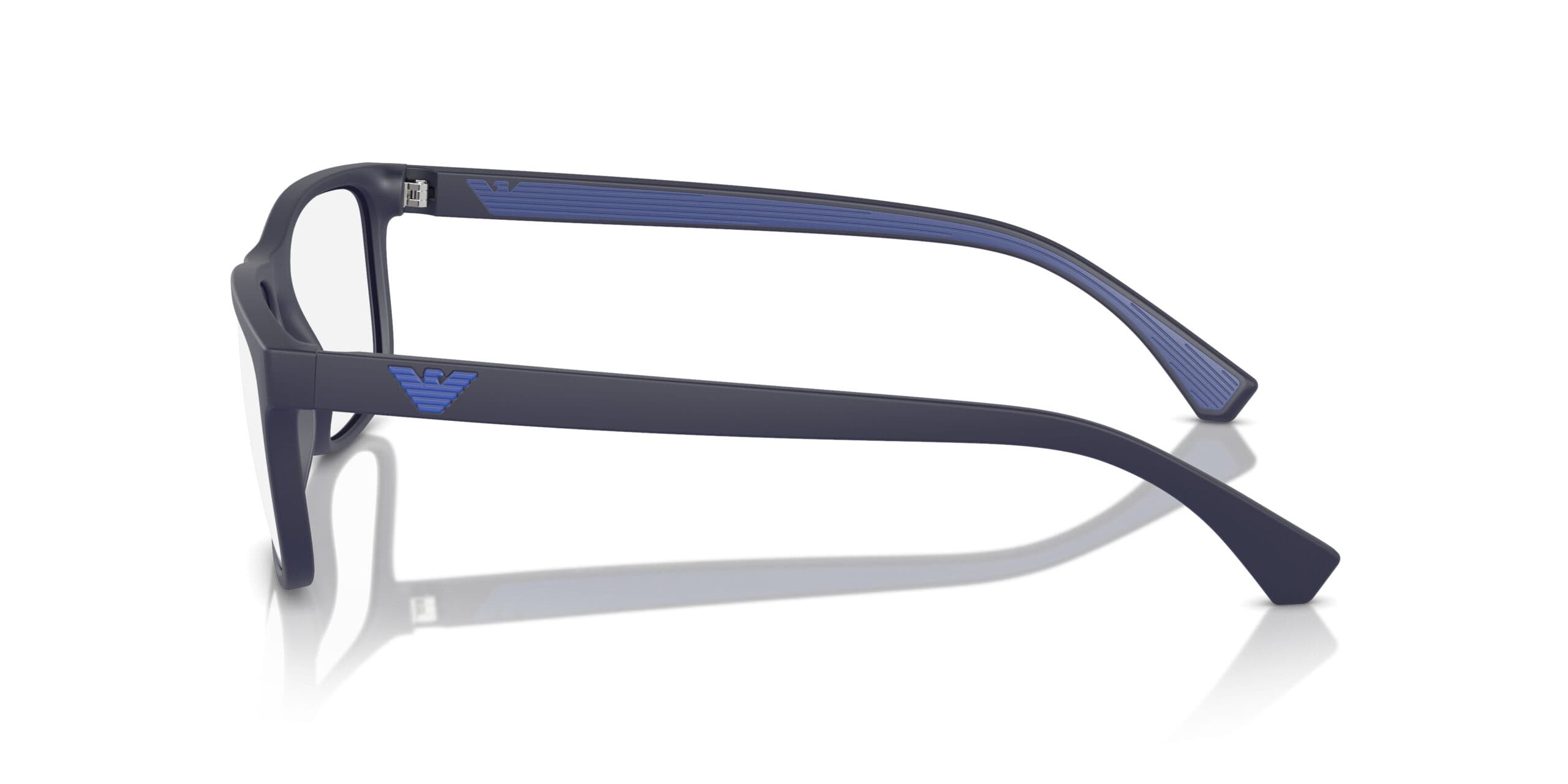 Emporio Armani 0EA3147 5754 Eyeglasses Matte Blue 55mm Men 2