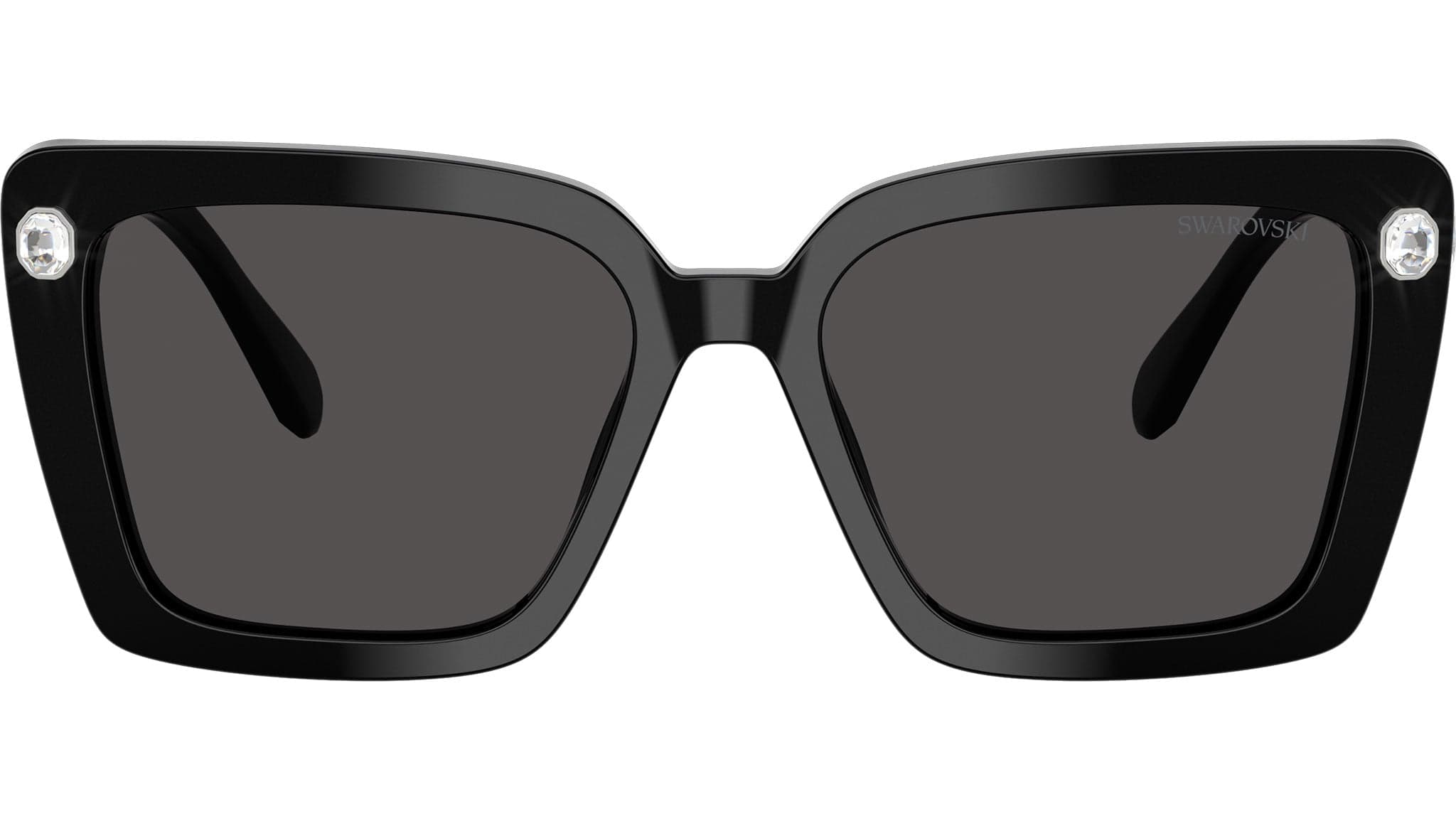 Swarovski SK6032 100187 Sunglasses Black 55mm Women 2