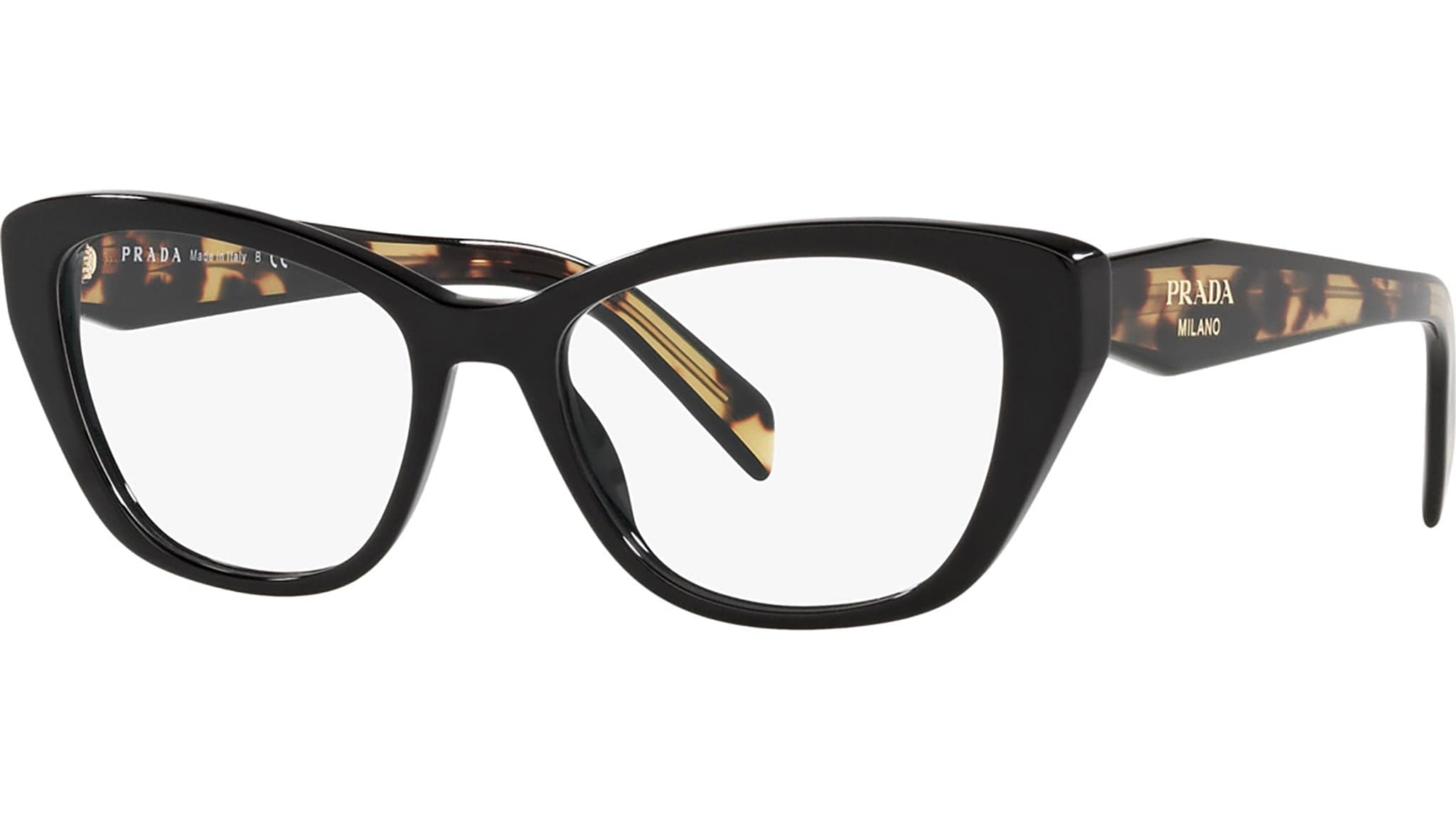 Prada 0PR19WV 1AB1O1 Eyeglasses Black 51mm Women