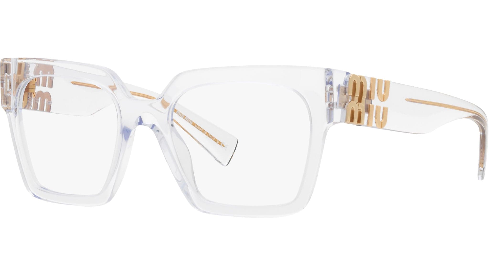 Miu Miu MU04UV 2AZ1O1 Eyeglasses Crystal 52mm Women