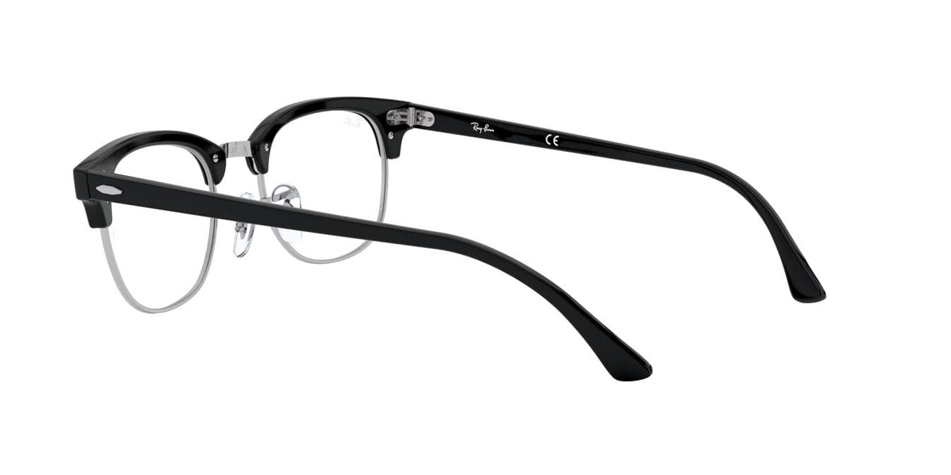 Ray-Ban RB5154 2000 Eyeglasses Black 51mm Unisex 5