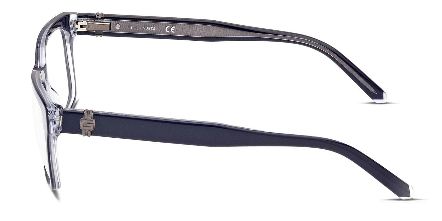 Guess GU50084 092 Eyeglasses Blue 54mm 3