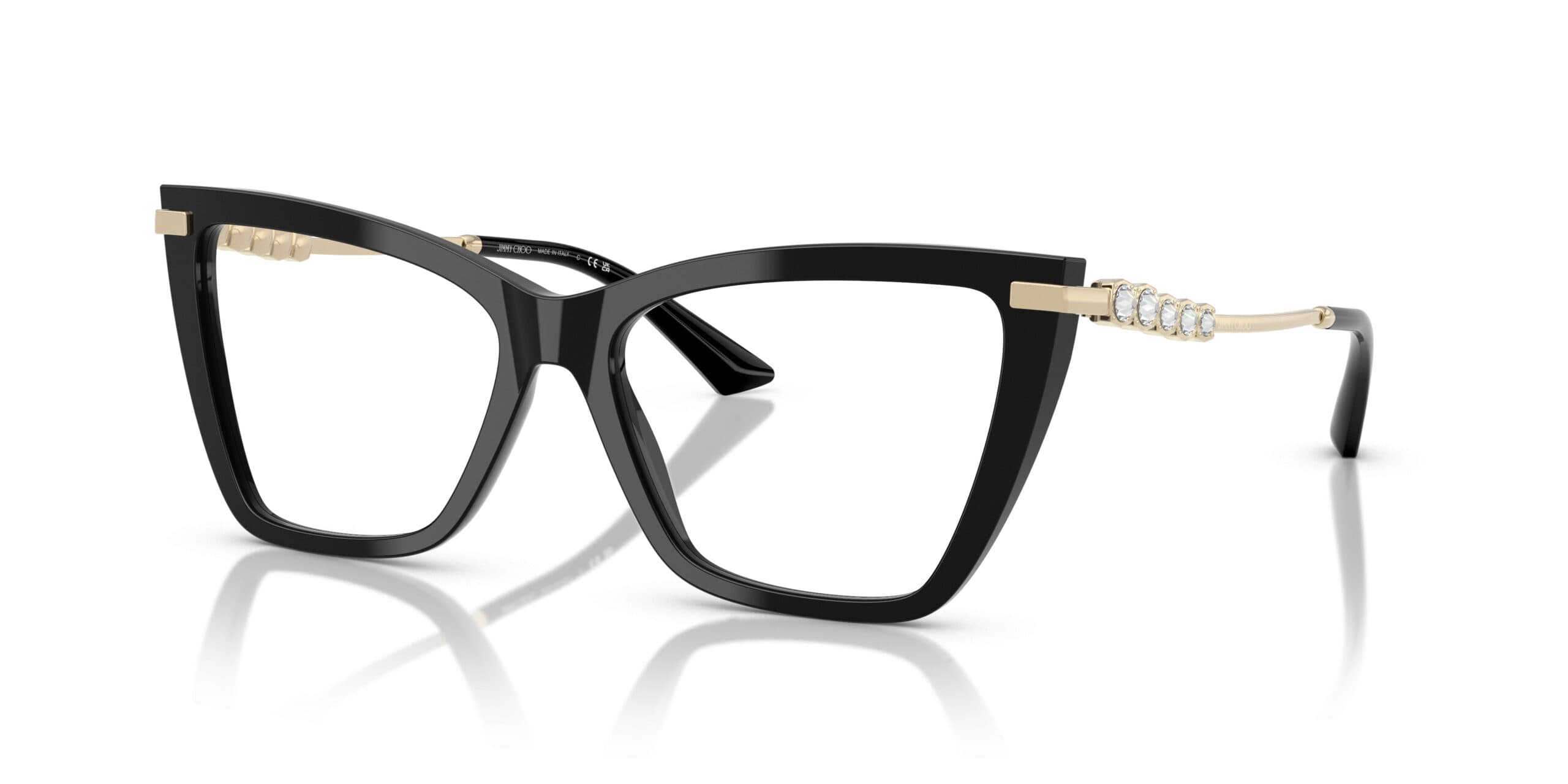 Jimmy Choo JC3020B 5000 Eyeglasses Black 55mm Women