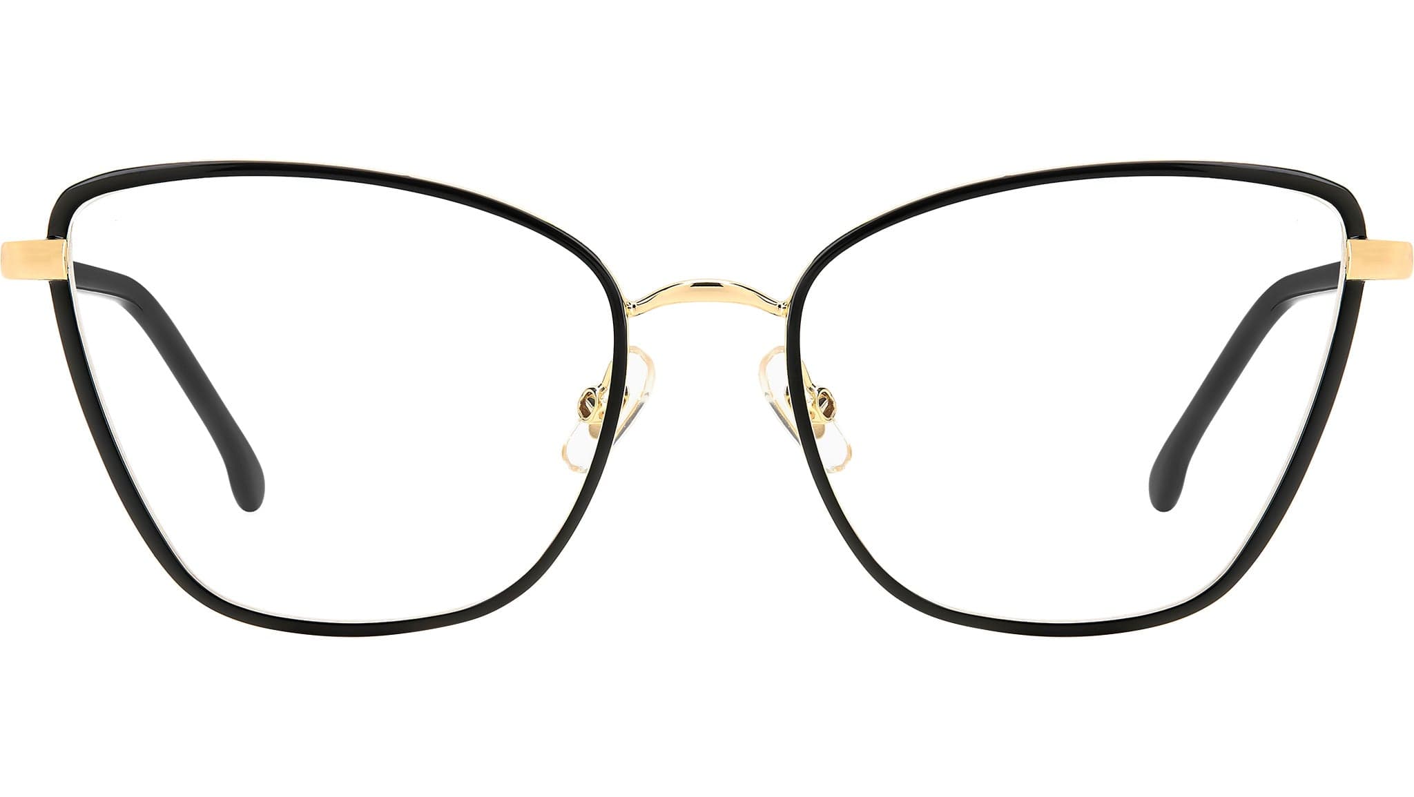 Carrera 3039 0I46 Eyeglasses Black Gold 54mm Women 2