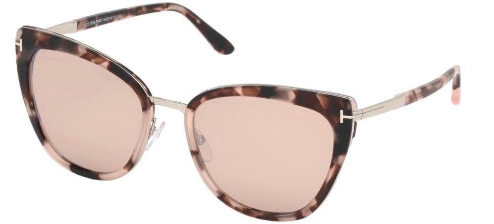 Tom Ford FT0717 55G Sunglasses Colored Havana 57mm Women
