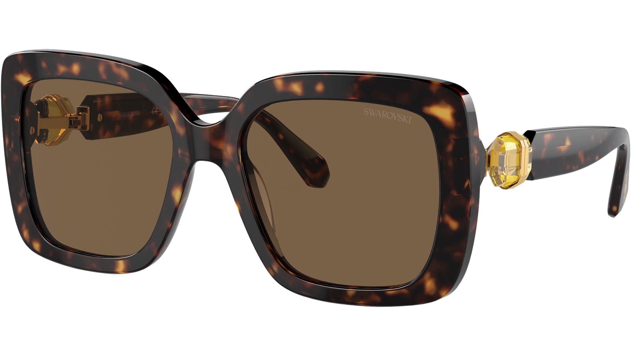 Swarovski SK6001 100273 Sunglasses Brown 135mm Women