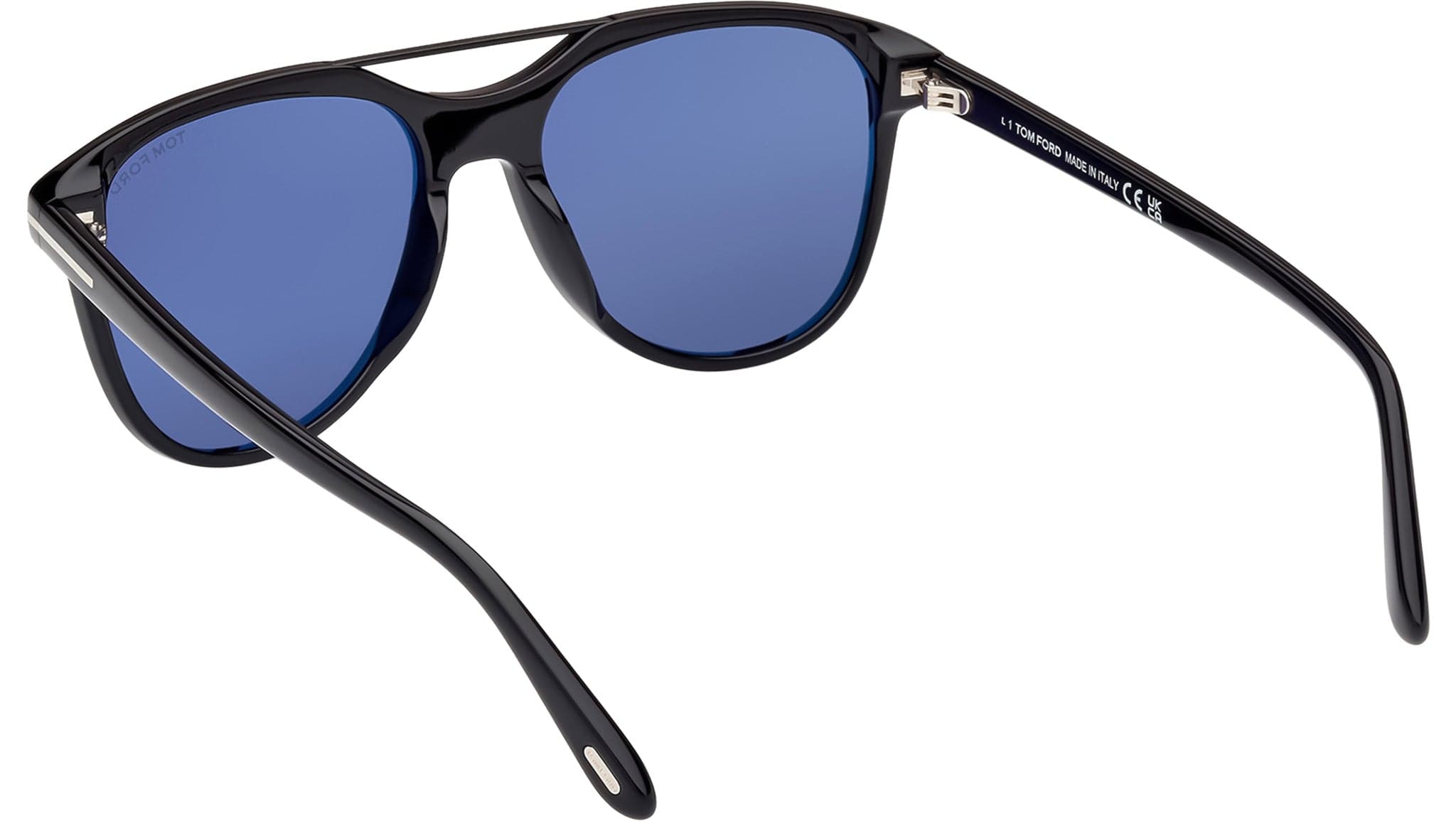 Tom Ford FT1098 01V Sunglasses Shiny Black 54mm Men 4