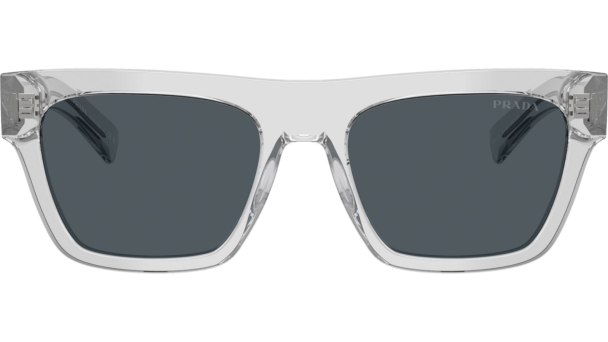 Prada 0PR C03S 17P70B Sunglasses Crystal Grey 54mm Men 2