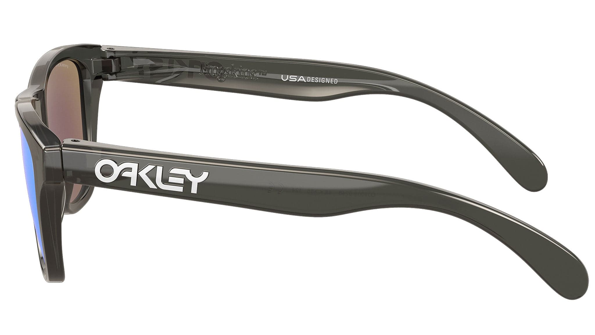 Oakley Frogskins XXS OJ9009 0248 Sunglasses Polished Gray Smoke 48mm Kids 3